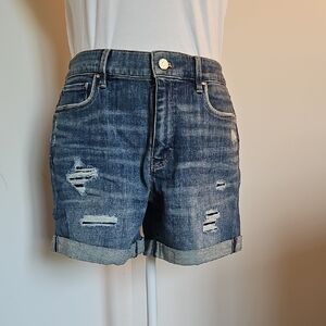 White House Black Market Blue Jean Shorts